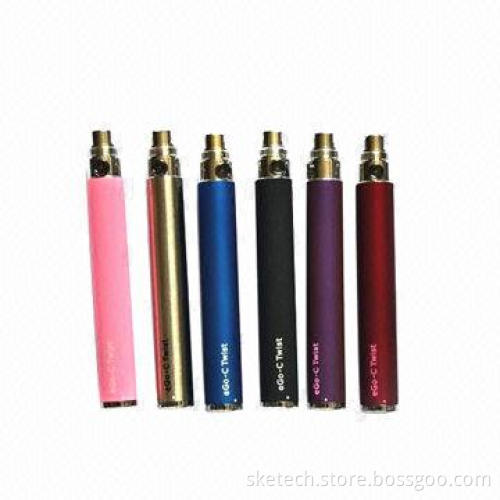 Newest Variable Voltage E-cigarette Batteries, eGo-C Twist